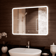 Зеркало Континент Demure LED 100x80 с бесконтактным сенсором Зеркало Континент Demure LED 100x80 с бесконтактным сенсором