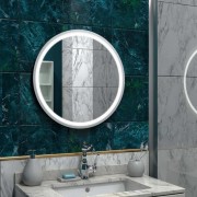 Зеркало Континент Style White LED 60x60 Зеркало Континент Style White LED 60x60
