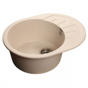 Мойка кухонная GranFest GF-R580L 57x44 белый