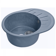 Мойка кухонная GranFest GF-R580L 57x44 графит