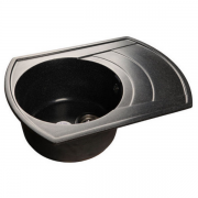 Мойка кухонная GranFest GF-R650L черный Мойка кухонная GranFest GF-R650L черный