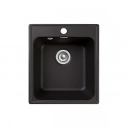 Мойка кухонная GranFest QUARZ Z-17 42х48 черный