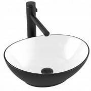 Умывальник Calani Fiesta Black White CAL-00023 Умывальник Calani Fiesta Black White CAL-00023