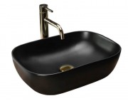 Умывальник Rea Belinda Black Matt Slim U8470 Умывальник Rea Belinda Black Matt Slim U8470