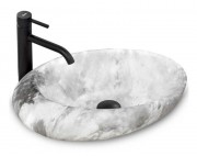 Умывальник Rea Roxy C Stone L.GREY U6651 Умывальник Rea Roxy C Stone L.GREY U6651