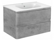 Тумба подвесная Vincea Vico 800 Beton