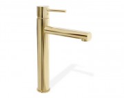 Смеситель для умывальника Rea Tess B8803 (золотой) Смеситель для умывальника Rea Tess B8803 (золотой)