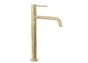 Смеситель для умывальника Rea Lugano Slim B5002 (золотой) Смеситель для умывальника Rea Lugano Slim B5002 (золотой)