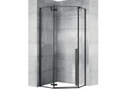 Душевой уголок Rea Diamond Black 80x80 K6900 Душевой уголок Rea Diamond Black 80x80 K6900