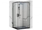 Душевой уголок Rea Punto Black 80x100 K4806 Душевой уголок Rea Punto Black 80x100 K4806