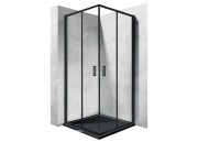 Душевой уголок Rea Punto Black 80x80 K4800 Душевой уголок Rea Punto Black 80x80 K4800