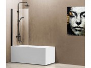 Душевая шторка на ванну Vincea VSB-11800CLB Душевая шторка на ванну Vincea VSB-11800CLB