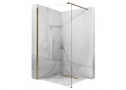 Душевая стенка Rea Aero Gold 80x195 K8439