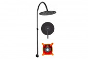Душевая система Rea Lugano Black P9301 Душевая система Rea Lugano Black P9301