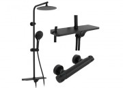 Душевая система Rea MIKE Black P0550 Душевая система Rea MIKE Black P0550