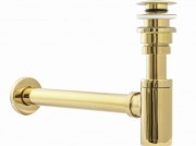 Сифон с донным клапаном универсальным Rea gold A5692