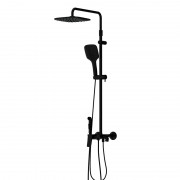 Душевая система Damixa Apollo, чёрная матовая, DX220920300 Душевая система Damixa Apollo, чёрная матовая, DX220920300