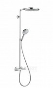 Душевая система Hansgrohe Select S 240 2jet Showerpipe с термостатом Душевая система Hansgrohe Select S 240 2jet Showerpipe с термостатом