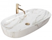 Умывальник Rea CLEO 81 Shinny Aiax U8404 Умывальник Rea CLEO 81 Shinny Aiax U8404