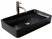 Умывальник Rea Denis Black Stone Matt U6510 Умывальник Rea Denis Black Stone Matt U6510