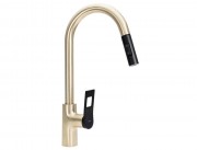 Смеситель для кухни Rea SOUL Gold Black B6205 Смеситель для кухни Rea SOUL Gold Black B6205