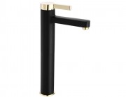Смеситель для умывальника Rea Polo Black Gold B9978 Смеситель для умывальника Rea Polo Black Gold B9978