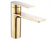 Смеситель для умывальника Rea Storm Gold B9981 Смеситель для умывальника Rea Storm Gold B9981