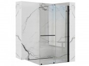 Душевая стенка Rea Cortis Black 100 K7740