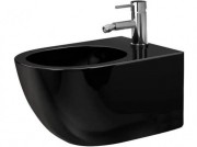 Биде подвесное Rea Carlo Mini Black Mat C6380 Биде подвесное Rea Carlo Mini Black Mat C6380