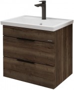 Тумба подвесная Grossman Форта 60 темный дуб галифакс (для умывальника Фостер-60)