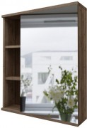 Шкаф с зеркалом Grossman Форта 60 2060032 темный дуб галифакс
