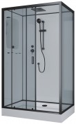 Душевая кабина Niagara Premium NG-6912-01QL BLACK 120x80 левая Душевая кабина Niagara Premium NG-6912-01QL BLACK 120x80 левая