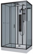 Душевая кабина Niagara Premium NG-6912-01GQR Black 120x80 Душевая кабина Niagara Premium NG-6912-01GQR Black 120x80