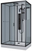 Душевая кабина Niagara Premium NG-6912-01GQL BLACK 120x80 Душевая кабина Niagara Premium NG-6912-01GQL BLACK 120x80