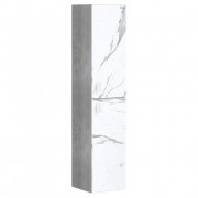 Пенал Onika подвесной МАРБЛ 30.10 мрамор/камень бетонный Пенал Onika подвесной МАРБЛ 30.10 мрамор/камень бетонный