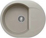 Мойка кухонная Polygran ATOL-620 серый №14 Мойка кухонная Polygran ATOL-620 серый №14