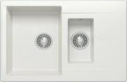 Мойка кухонная Polygran BRIG-770 белый хлопок №36 Мойка кухонная Polygran BRIG-770 белый хлопок №36