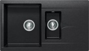 Мойка кухонная Polygran BRIG-870 черный №16 Мойка кухонная Polygran BRIG-870 черный №16