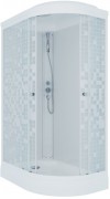 Душевая кабина Triton Коралл А3 120x80 стекла мозаика левая Душевая кабина Triton Коралл А3 120x80 стекла мозаика левая
