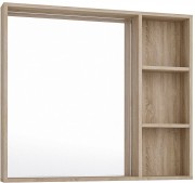 Шкаф с зеркалом Grossman Флай 80 208001 дуб сонома