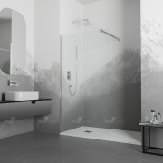 Душевая перегородка RGW WA-001 80x195 прозрачная 351000108-11 Душевая перегородка RGW WA-001 80x195 прозрачная 351000108-11