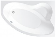 Акриловая ванна Bonito Home Rosa 150x100 R правая с ножками Standard