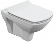 Унитаз подвесной Cersanit Carina XL Clean On DPL EO Slim Унитаз подвесной Cersanit Carina XL Clean On DPL EO Slim