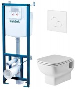 Инсталляция с унитазом Santek ПЭК Нео Rimless 1WH501758 Инсталляция с унитазом Santek ПЭК Нео Rimless 1WH501758