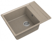 Мойка кухонная GranFest GF-LV-660L песочный Мойка кухонная GranFest GF-LV-660L песочный