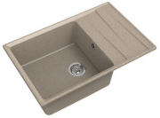 Мойка кухонная GranFest GF-LV-760L песочный Мойка кухонная GranFest GF-LV-760L песочный