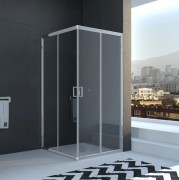 Душевой уголок Veconi Rovigo RV11 100x100 прозрачные стекла Душевой уголок Veconi Rovigo RV11 100x100 прозрачные стекла