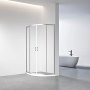 Душевой уголок Veconi Rovigo RV-01 100x100 прозрачные стекла