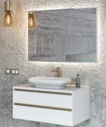 Зеркало Benetto Орвието 120x80 с LED-подсветкой Зеркало Benetto Орвието 120x80 с LED-подсветкой