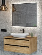 Зеркало Benetto Позитано 80x70 с LED-подсветкой Зеркало Benetto Позитано 80x70 с LED-подсветкой